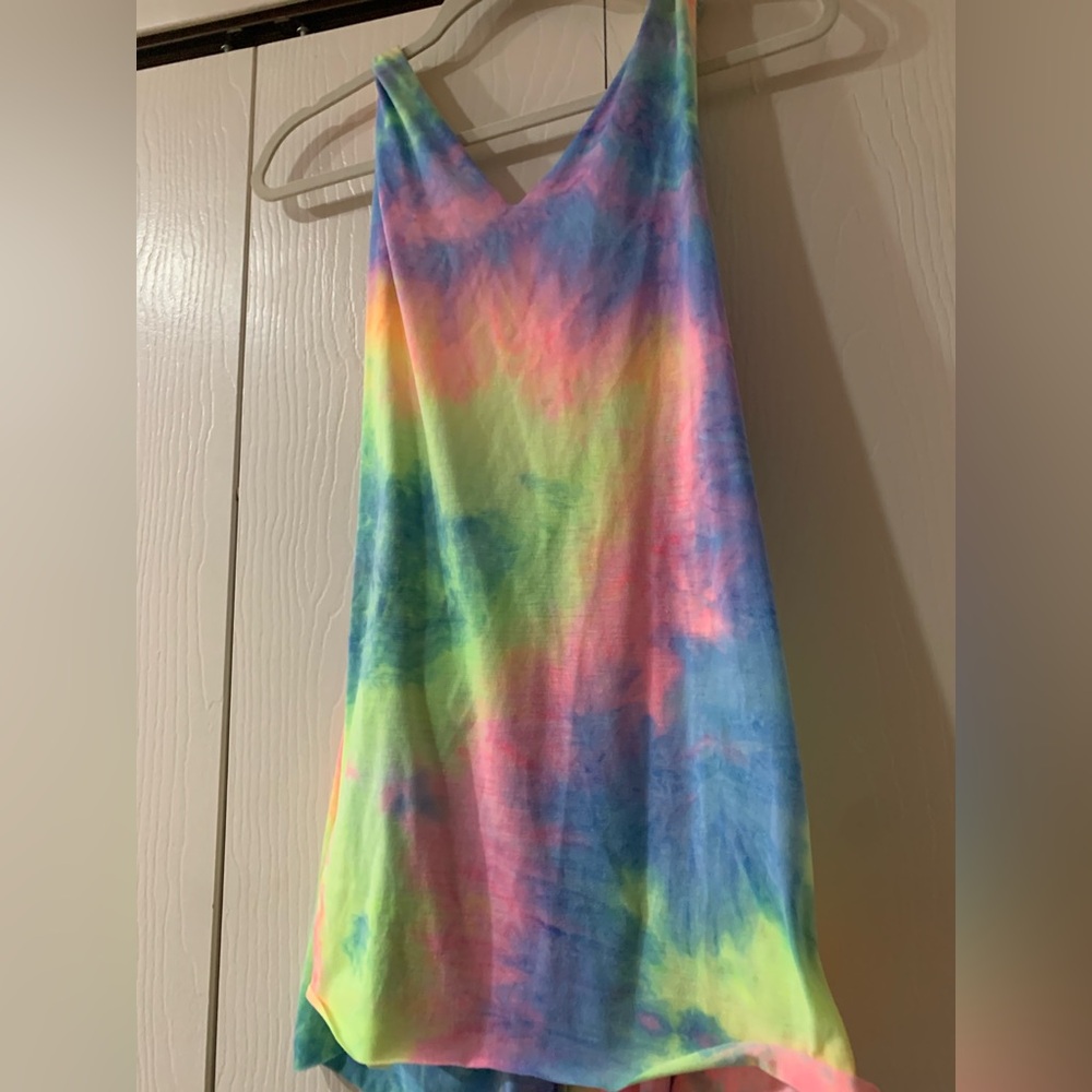 Vibrant Tie-Dye Tank Top